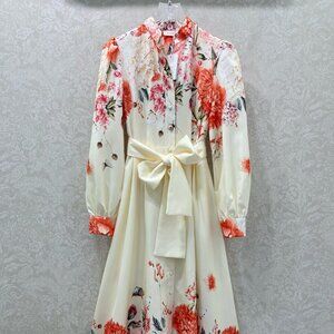 Zimmermann 2025 New Peony Floral Print Dress